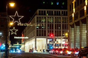 Weihnachtsbeleuchtung Friedrichstraße
